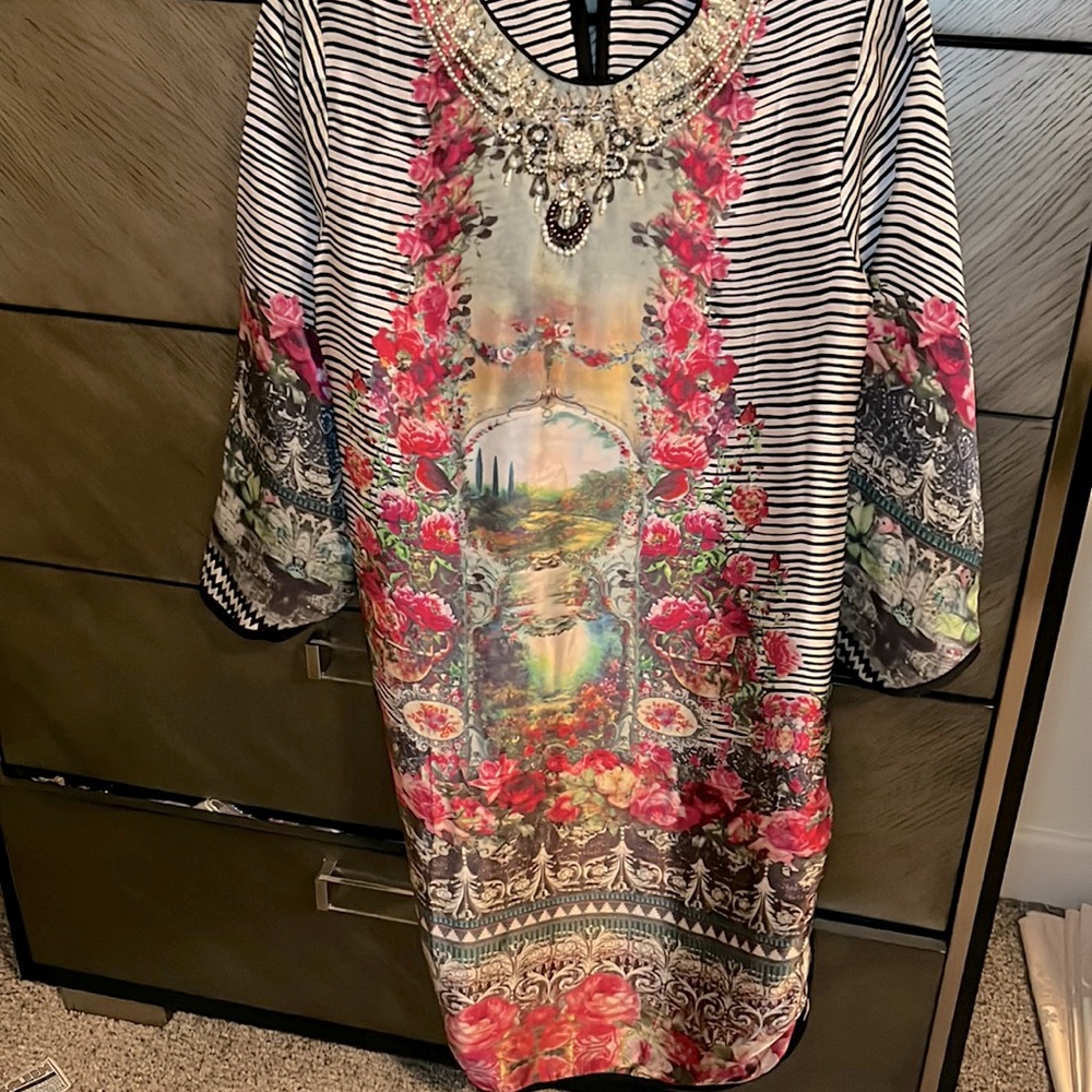 Silk colorful brand new top(kurta)
